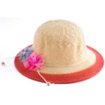 Καπέλο για κορίτσια με λουλούδια