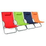 Καρεκλάκι παραλίας ξαπλωτό (μεταλλικό)