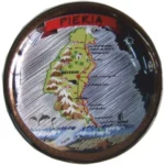 Μαγνητάκι Πιερία στρογγυλό