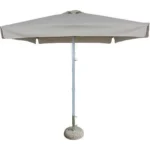 Ομπρέλα τετράγωνη εκρού