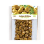 Ελιές πράσινες με ρίγανη 250γρ