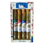 Σετ 4 σωλήνες μπαχαρικών σε συσκευασία δώρου