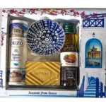 Σετ δώρου λαδάκι, ουζάκι, σαπούνι και μπωλάκι