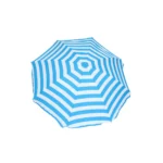 Ομπρέλα παραλίας ριγέ PVC με θήκη