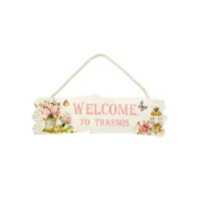 Πινακίδα ξύλινη Θάσος