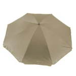 Ομπρέλα παραλίας μπεζ με ηλιοπροστασία