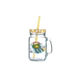 Βάζο Χαλκιδική με χερούλι και καλαμάκι