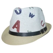 Καπέλο καβουράκι παιδικό γράμματα - Image 2