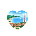 Μαγνητάκι Σταυρός θερμόμετρο καρδιά