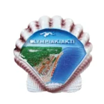 Μαγνητάκι Ολυμπιακή Ακτή κοχύλι