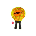 Ρακέτες Greece κίτρινο-πορτοκαλί