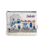 Πορτοφολάκι καμβάς Χαλκιδική