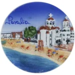 Μαγνητάκι Παραλία στρογγυλό