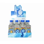 Display με 20 ουζάκια 50ml με διάφορες παραστάσεις