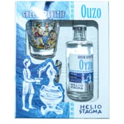 Σετ ούζο Heliostagma 50ml με δύο σφηνάκια