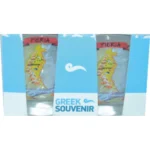 Σετ 2 σφηνάκια Πιερία