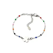 Βραχιόλι άπειρο - τριφύλλι αλυσίδα - Image 2