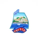 Μαγνητάκι Greece σχήμα βάρκα