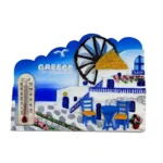 Μαγνητάκι Greece θερμόμετρο καφενείο