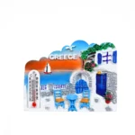 Μαγνητάκι Greece καφενείο θερμόμετρο