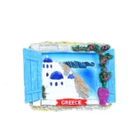 Μαγνητάκι Greece νησί παράθυρο