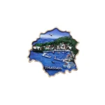 Μαγνητάκι Θάσος σχήμα νησιού