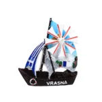 Μαγνητάκι Βρασνά ανεμόμυλος καράβι