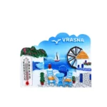 Μαγνητάκι Βρασνά θερμόμετρο