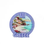 Μαγνητάκι Greece στρογγυλό μαίανδρος