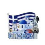 Μαγνητάκι Greece εκκλησία ελληνική σημαία