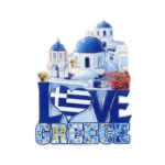 Μαγνητάκι Ι love Greece εκκλησία