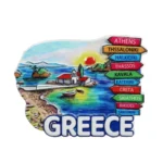 Μαγνητάκι Greece νησί ταμπέλες