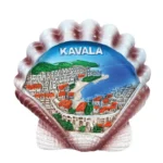 Μαγνητάκι Καβάλα κοχύλι