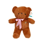 Λούτρινο αρκουδάκι μονόχρωμο - Image 2