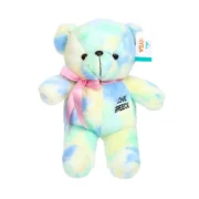 Λούτρινο αρκουδάκι πολύχρωμο