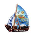 Μαγνητάκι Χαλκιδική βάρκα