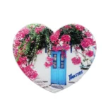 Μαγνητάκι Θάσος καρδιά βουκαμβίλια