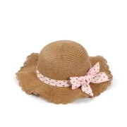 Καπέλο για κορίτσια με πουά κορδέλα - Image 2