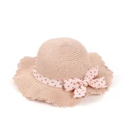 Καπέλο για κορίτσια με πουά κορδέλα - Image 4