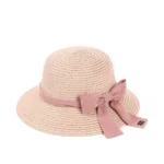 Καπέλο για κορίτσια με ροζ κορδέλα