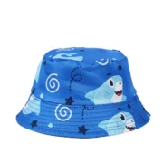 Καπέλο bucket παιδικό με καρχαρίες - Image 2