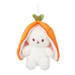 Λούτρινο λαγουδάκι καρότο που κλείνει με φερμουάρ