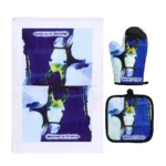 Σετ Γάντι - Ποτηρόπανο Greece