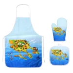 Σετ Γάντι - Ποδιά Χαλκιδική