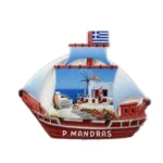 Μαγνητάκι Π. Μάνδρας καράβι