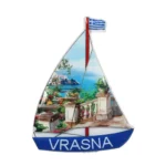 Μαγνητάκι Βρασνά καράβι τοπίο