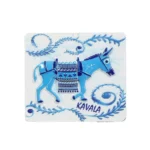 Μαγνητάκι Καβάλα άσπρο γαϊδουράκι