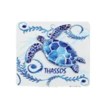 Μαγνητάκι Θάσος άσπρο χελώνα