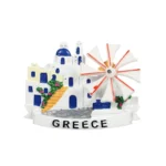 Μαγνητάκι Greece ανεμόμυλος ελληνικό νησί σκάλα