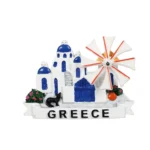 Μαγνητάκι Greece ανεμόμυλος ελληνικό νησί γάτα